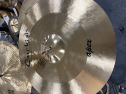 Turkish Zilzen Cymbals Apex, Crash, 18"
