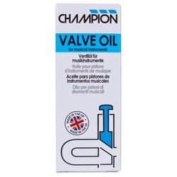 Champion Valve Oil For Trumpets, Cornets, Horns, Tubas, Euphonium