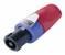 Neutrik Speakon cable / lead Connector NL4FX-2, Red