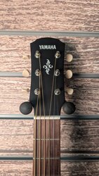 Yamaha APXT2 3/4 Size Acoustic-Electric Travel Guitar, Dark Red Burst