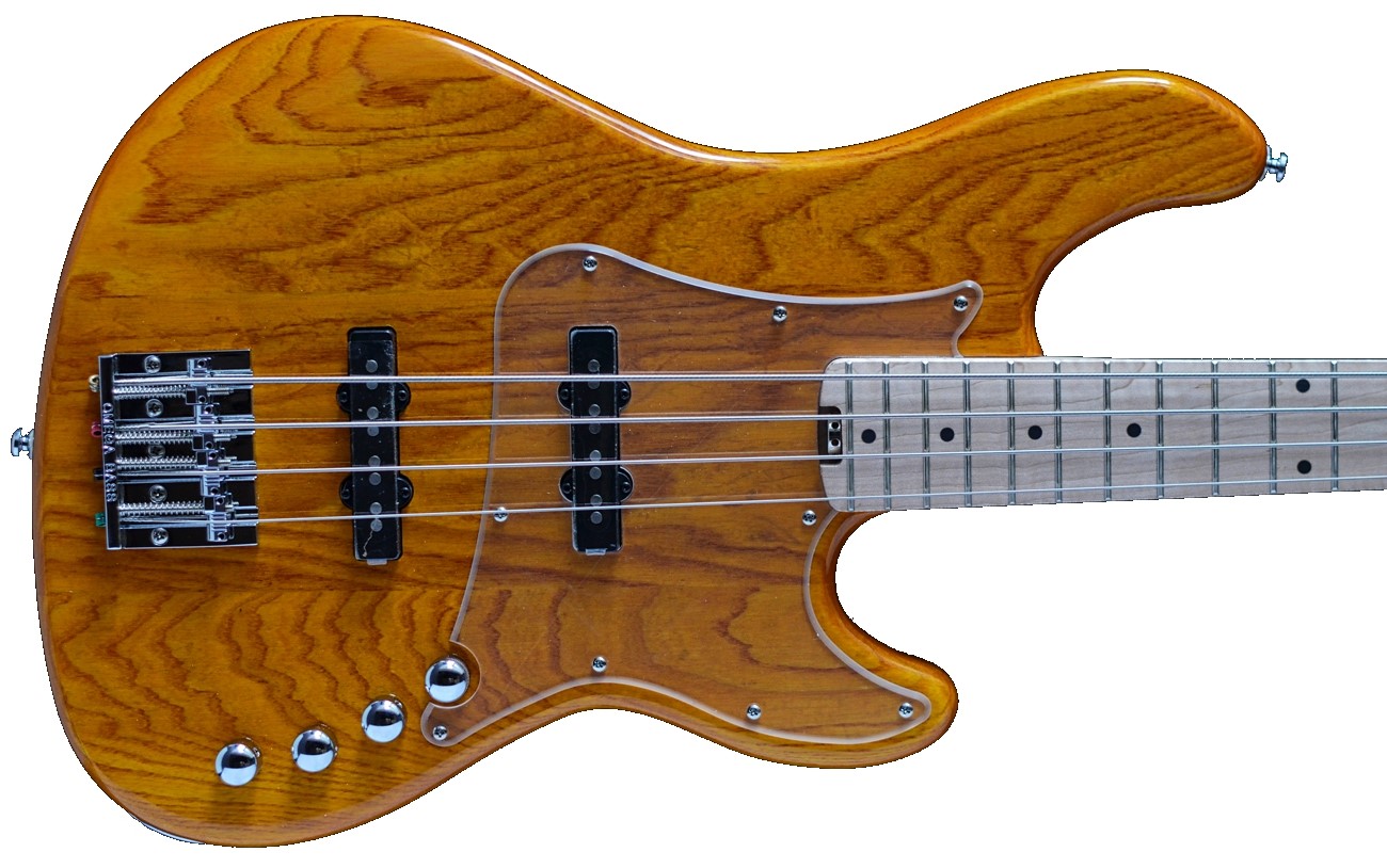 Cort Bass Guitar 4 String GB7, Amber