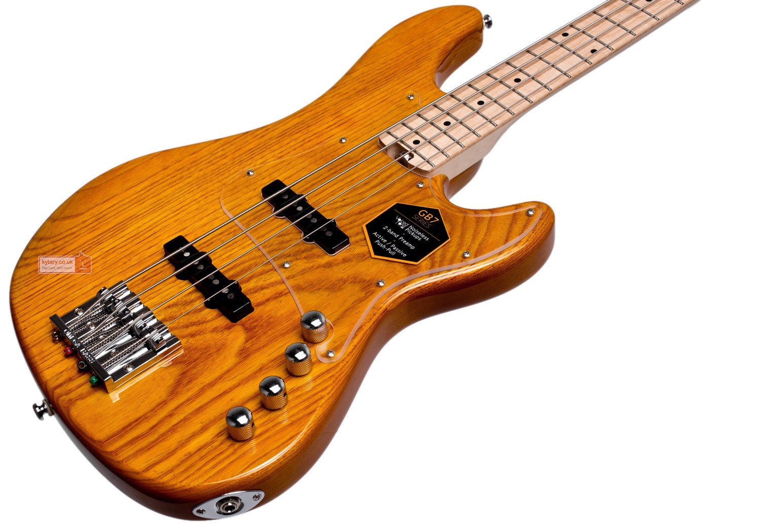 Cort Bass Guitar 4 String GB7, Amber