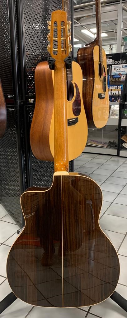 Ozark Gypsy Jazz Guitar Oval Soundhole 3612, Solid Cedar Top, Inc Case