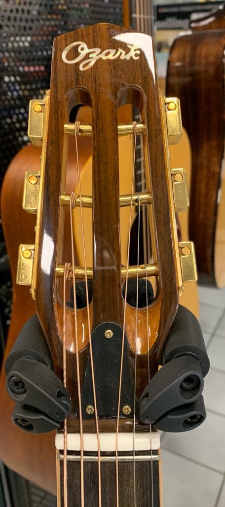 Ozark Gypsy Jazz Guitar Oval Soundhole 3612, Solid Cedar Top, Inc Case