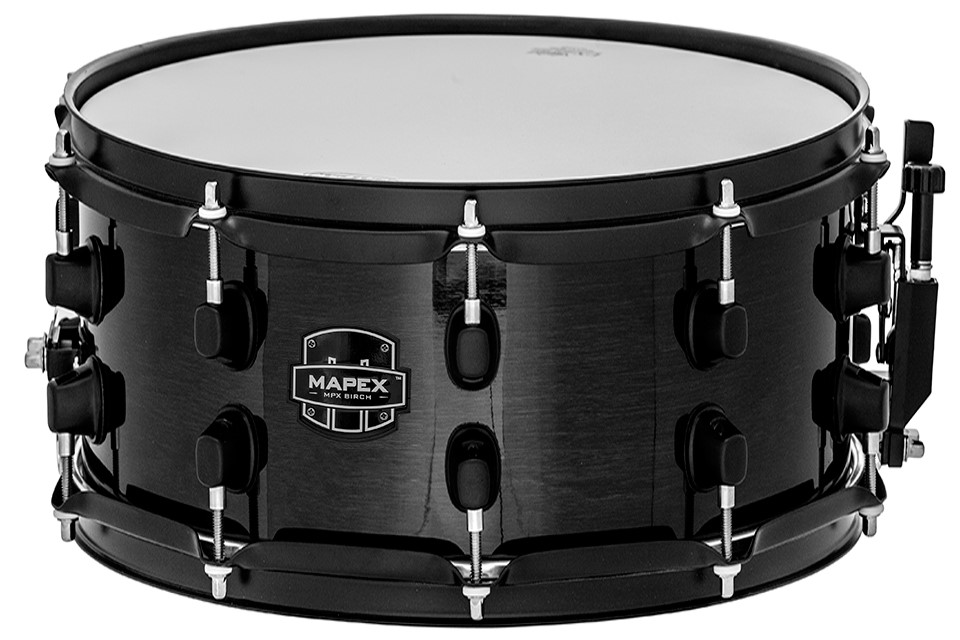 Mapex Tornado Rock/Fusion Kit with Upgraded MPX Snare Drum Bundle, Burgundy Red