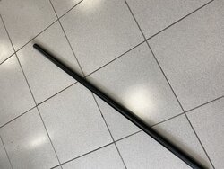 QTX Speaker Pole, Black, 1.2m 180.218