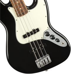 Fender Player Jazz Bass, Black, Pau Ferro