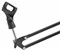 Citronic SMS002 Large Studio Microphone Desk Clamp Stand (180.002UK), Black