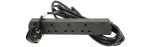 Mercury Home Essentials - UK 4 Gang Extension Lead