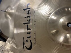 Turkish Zilzen Cymbals Apex, 17", Crash