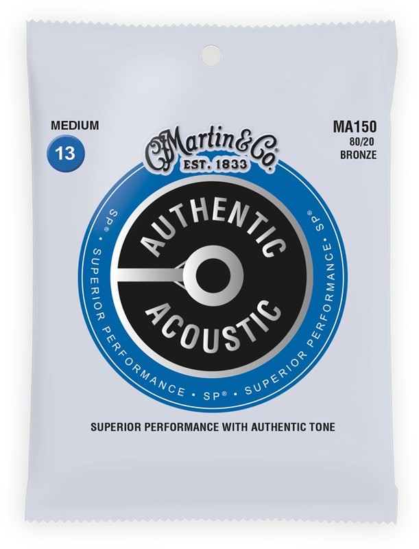 80/20　Martin　Strings　Acoustic　Audio:.　Bronze　MA150　HW　13-56