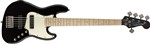 Fender Squier Contemporary Jazz Bass V, Black, Maple
