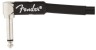 Fender Professional Angle Instrument Cable / Lead PVC, Black, 7.5m 25'