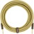 Fender Deluxe Series Straight Instrument Cable / Lead, Tweed, 18'6 (5.5m)