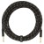 Fender Deluxe Series Straight Instrument Cable / Lead, Black Tweed, 18'6 (5.5m)