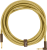 Fender Deluxe Series Angle Instrument Cable / Lead, Tweed, 18'6" 5.5m