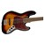 Squier Classic Vibe 60s Fretless Jazz Bass, 3 Colour Sunburst, Laurel Fingerboard