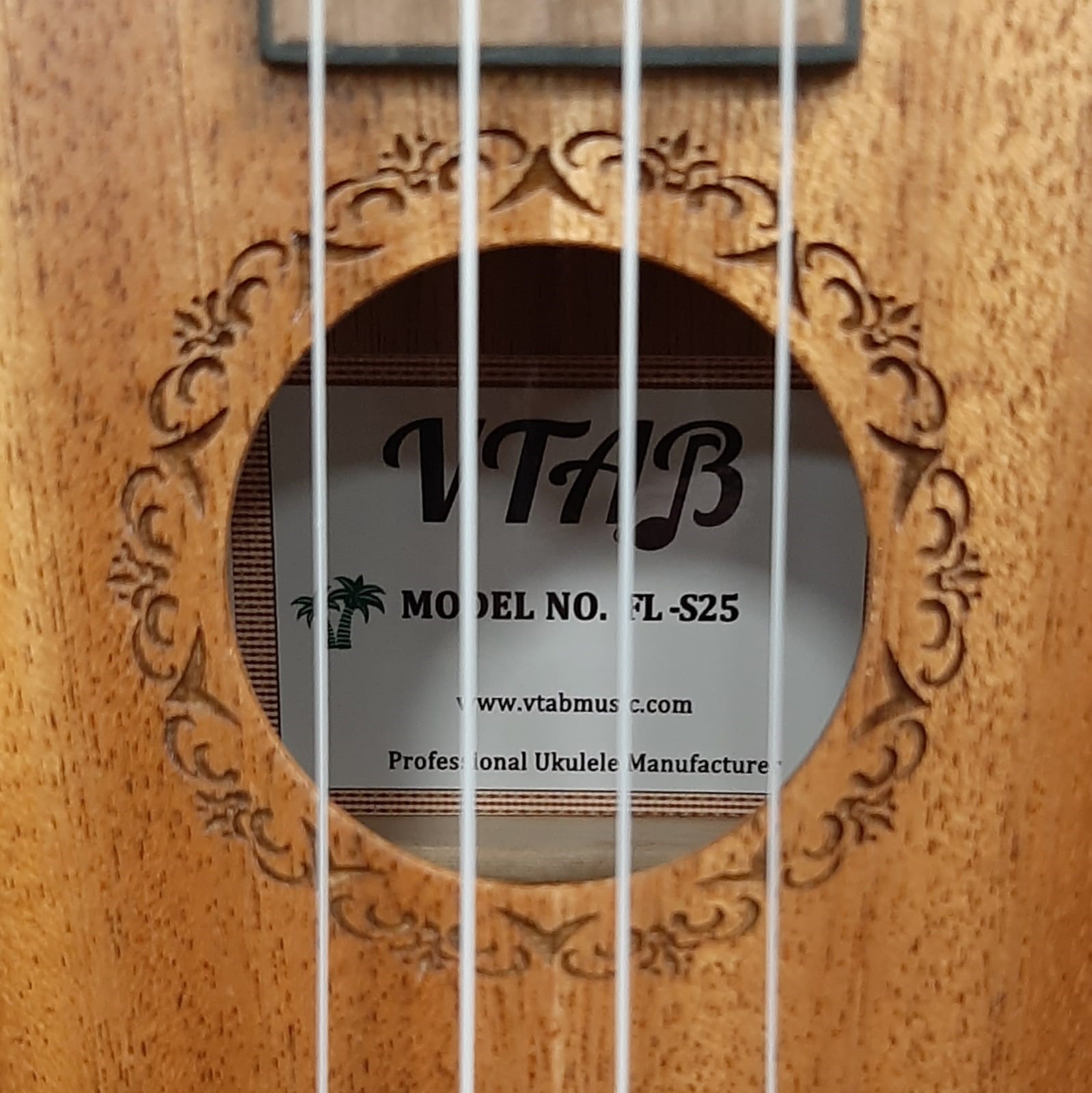 VTAB FL-S25 Soprano Ukulele, with Case