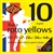 Rotosound Roto Yellow Electric Guitar Strings 10-46 Regular 2 Pack