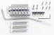 Stagg Electric Guitar Bridge and Trem S-Type, Chrome