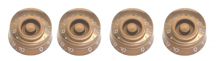 Stagg LP Vol and Tone Speed Knobs, Gold