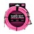 Ernie Ball Braided 10ft Guitar Lead / Cable, Neon Pink, Straight/Angle
