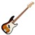 Fender Player Precision Bass, 3 Colour Sunburst, Pau Ferro