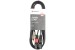 Classic 2 X XLR Male -2 RCA Phono Cable / Lead, 1.5m