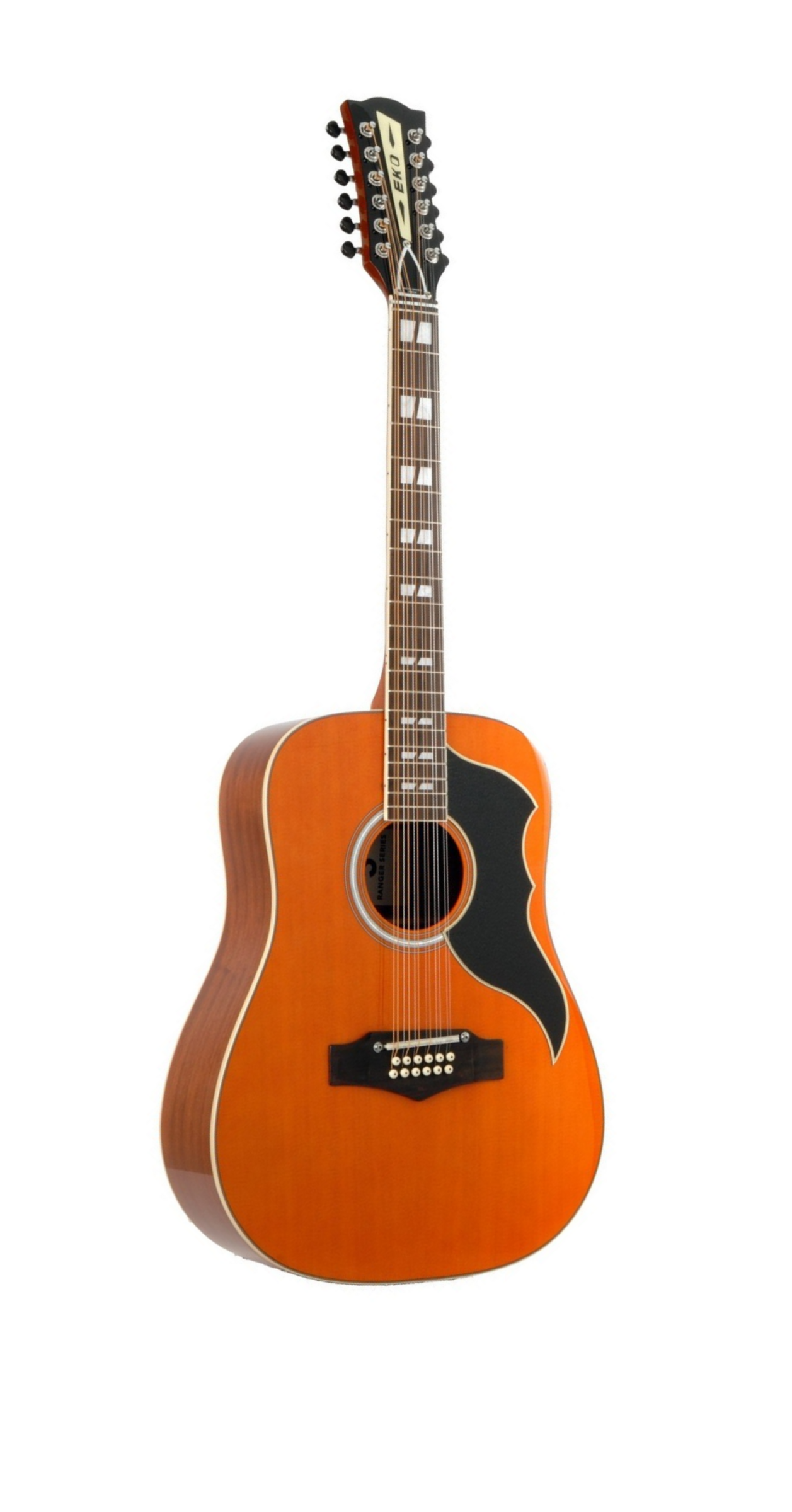 HW Audio:. Eko Ranger XII 12 String VR Acoustic Guitar, Natural Stain