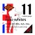 Rotosound Roto Whites Electric Guitar Strings 11-54 Medium Custom
