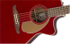 Fender Newporter Player Electro Acoustic, Candy Apple Red, Walnut Fingerboard