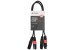 Chord Classic 2 XLR Male - 2 XLR Female Cable / Lead