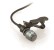JTS CM-501 Uni Directional Condenser Lavalier Microphone, Black, TA4F Connector