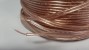 QTX Transparent Speaker Cable / Lead, Sold Per Metre (807.048UK), Clear
