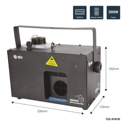 Qtx Zephyr Haze Machine, New Stock