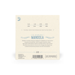 D'addario EJ72 8 String Phosphor Bronze Mandola Set 14-49