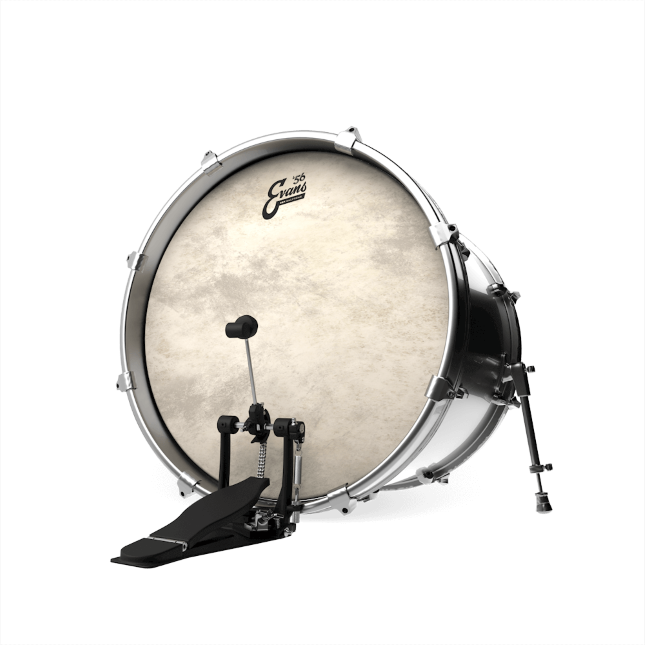 Synthetic online drum head