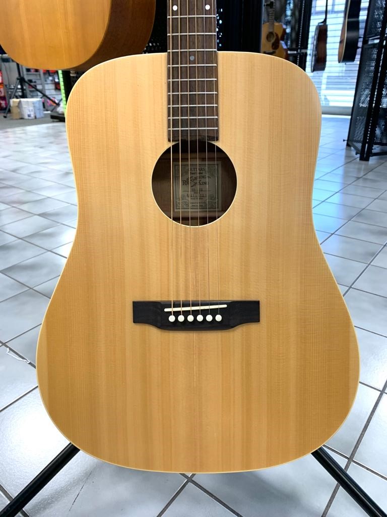 Recording King Eztone RD-A9M All Solid Dreadnought, Natural