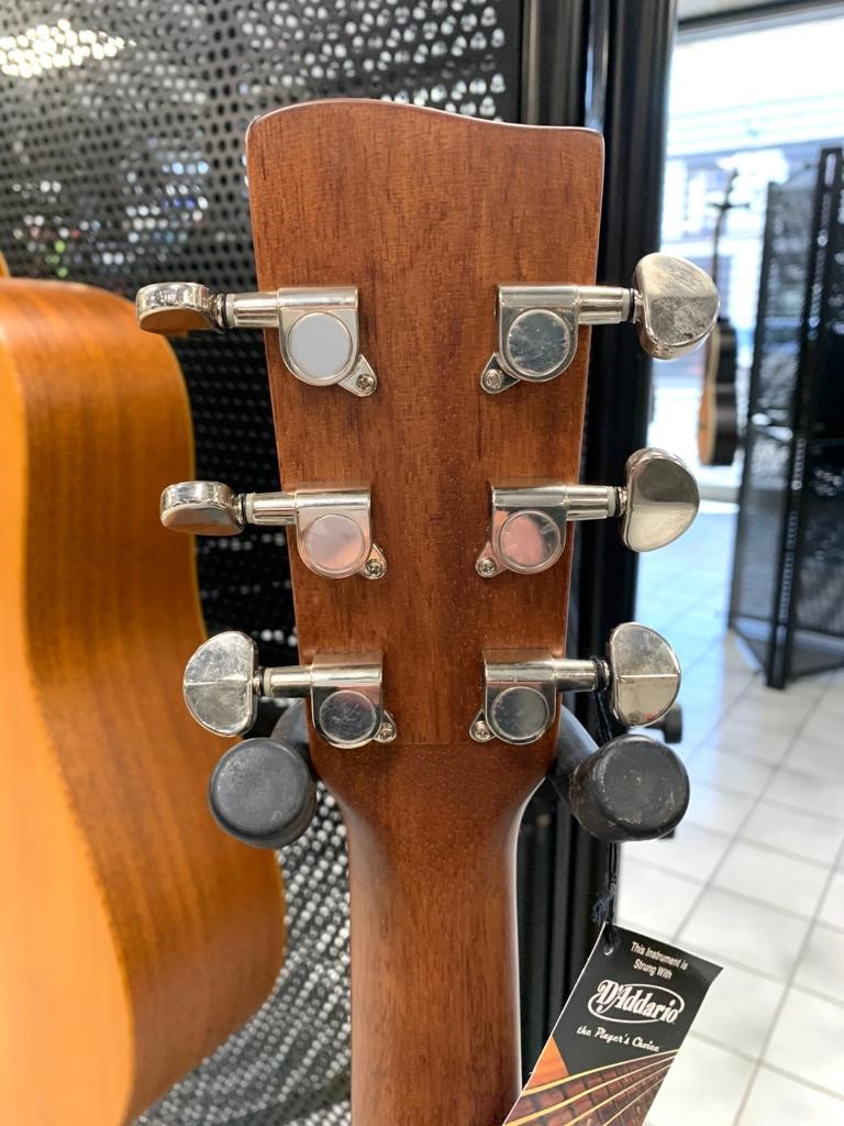 Recording King Eztone RD-A9M All Solid Dreadnought, Natural