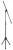 TGI Mic Stand, Regular Boom, Tripod Base 2060, Black