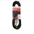 Chord Braided 6.3mm Mono Jack to 6.3mm Mono Jack Plug Instrument Cable / Lead, Black/White, 3m 190.382