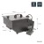 Qtx QTFX LF-900 Low Fogger / Smoke Machine, Ex Display