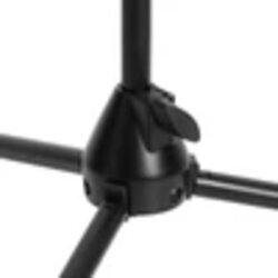 On Stage Drum/Amp Short Mic Stand Tripod With Standard Boom Arm MS7411B, Black