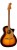 Fender Newporter Player Electro Acoustic, Sunburst, Walnut Fingerboard