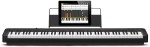 Casio CDP-S100BKC5 Ultra Compact 88-Note Scaled Hammer Digital Piano, Black