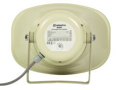 Adastra Rectangular Horn Speaker, EH30V, 100V Line, 30W Rms ( 952.258UK), Cream