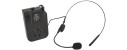 QTX Qtx Busker-15U Portable PA BT + UHF Handheld &amp; Headset Mics (178.968UK), Ex Display