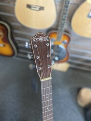 Rathbone R1crce Baby Concert Cutaway Acoustic Guitar, Natural