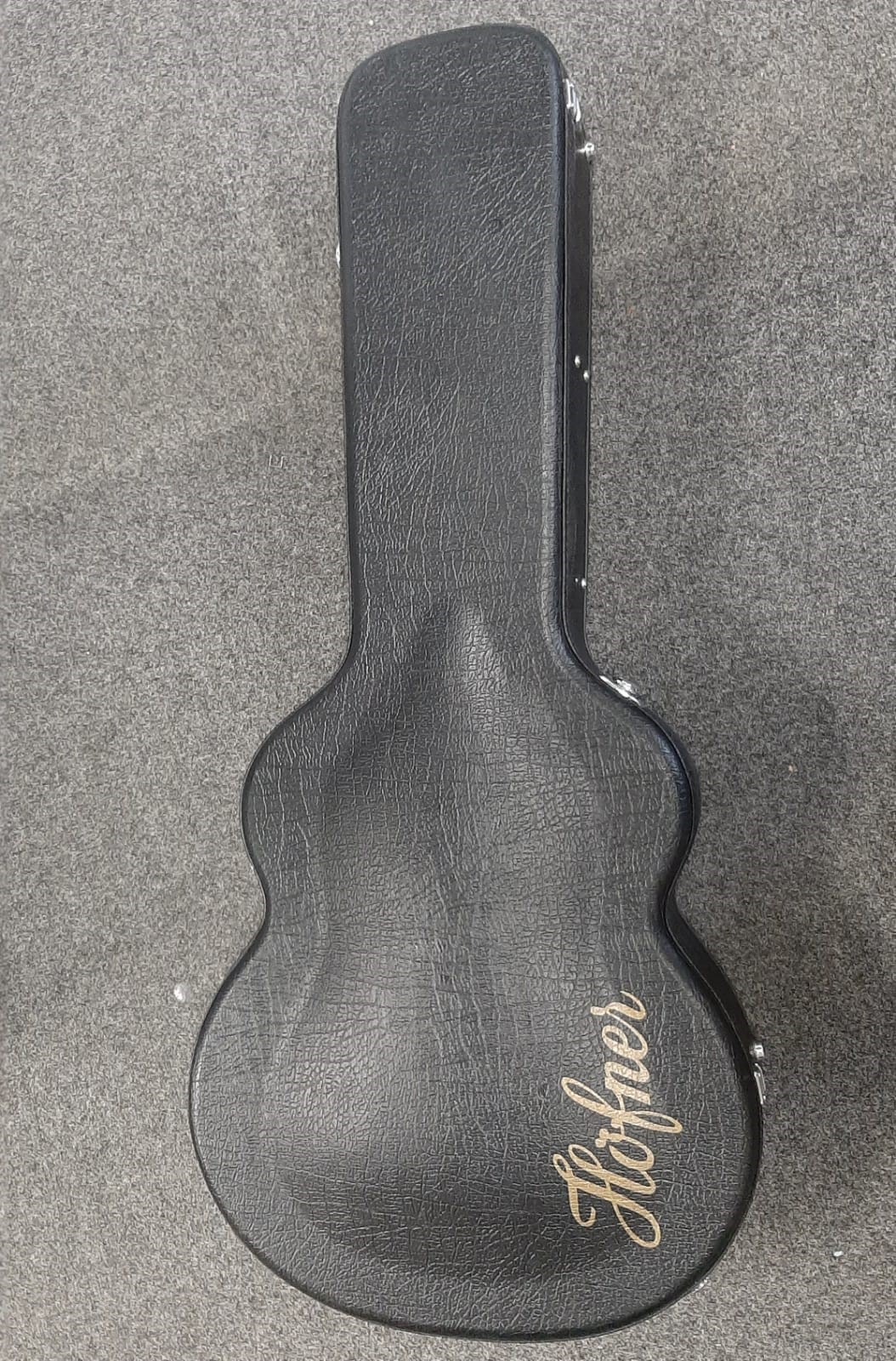 Hofner HCT Bluetone Deluxe with Case HCTJ17E2SB, Sunburst, Slight Marking