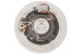 Adastra CC8V 100V Ceiling Speaker with Control 8 Inch (952.155UK), Ex Demo